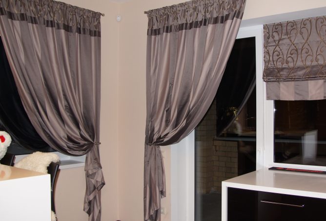 Шторы на кухню