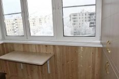 Компактный столик для балкона