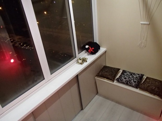 Ремонт на балконе