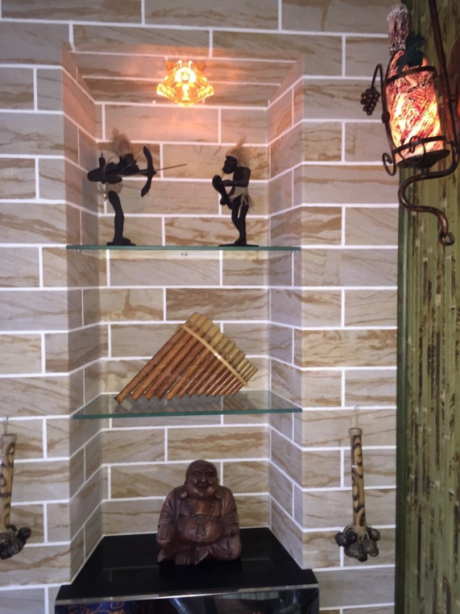 Экзотический балкон