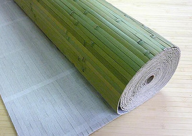 Изнанка бамбукового полотна