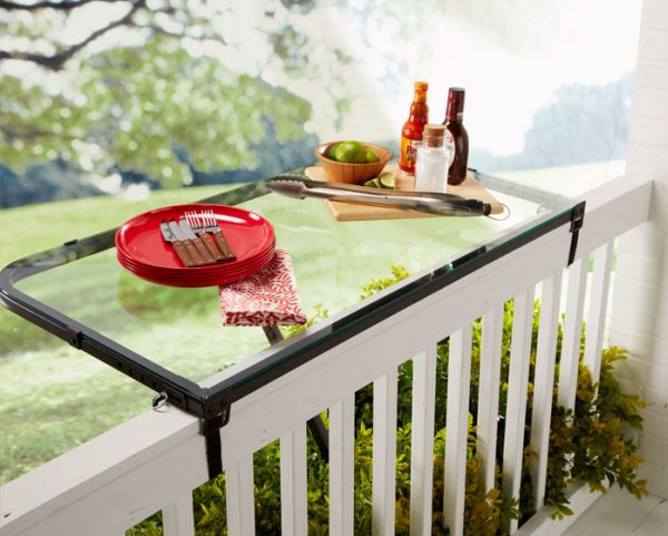 Столик на внешнюю сторону