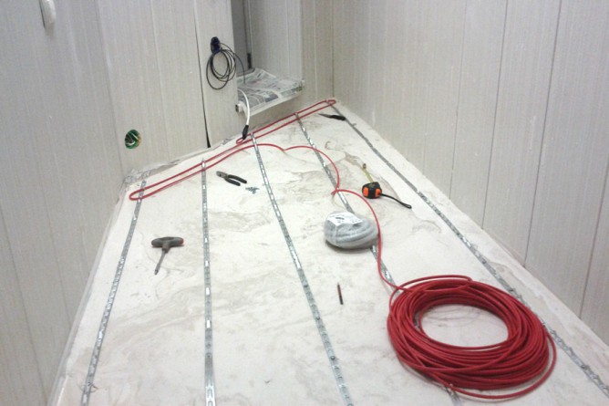 Тепловой кабель