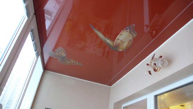 Натяжные потолки