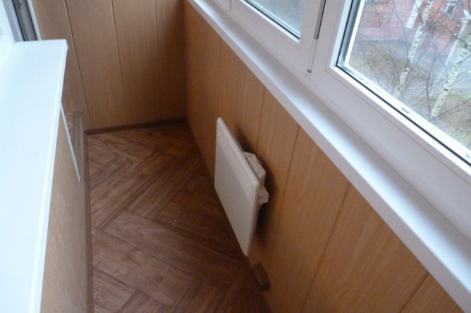 Батарея на лоджии